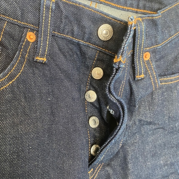 Levi’s 501 jeans button fly size W28 L28 - Picture 4 of 6